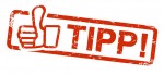 Stempel - Tipp !