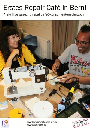 SKS lanciert erstes Repair Café in Bern.