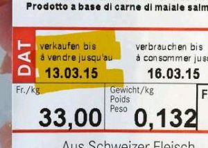Lebensmitteldatum