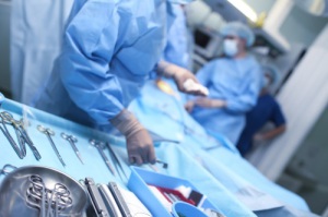 Surgical operation in the ICU